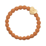 gold heart powder peach