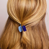 Small Hair Claw Blue Breeze - Gold Star