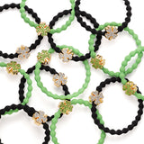 Gold Diamanté Clover