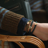 gold heart bottle green