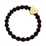 gold heart chocolate