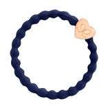 rose gold heart navy