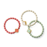 Enamel Gold Quatrefoil