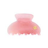 Medium Hair Claw Blush - Gold Star