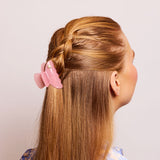 Medium Hair Claw Blush - Gold Star