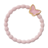 enamel gold butterfly soft pink