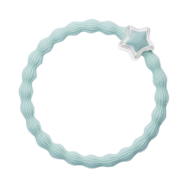 enamel silver star mint