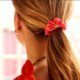 Gold Star Silk Scrunchie