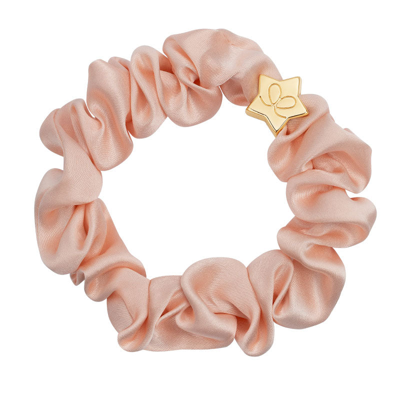 Gold Star Silk Scrunchie – byEloise