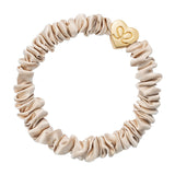 gold heart skinny sand