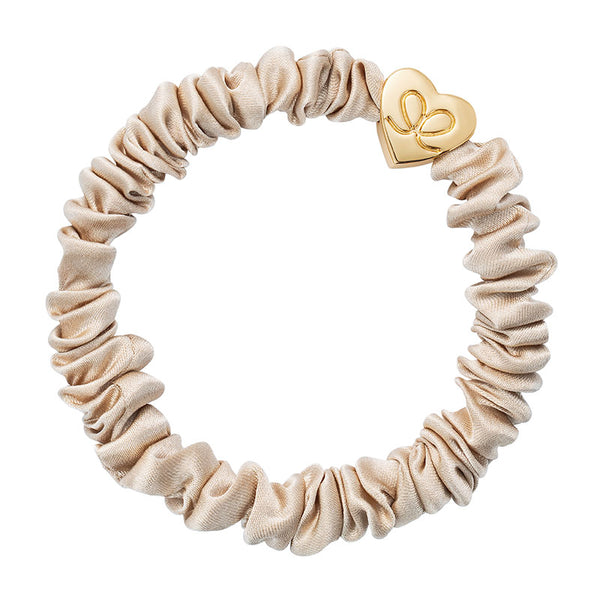 gold heart skinny sand