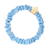 gold star skinny sky blue