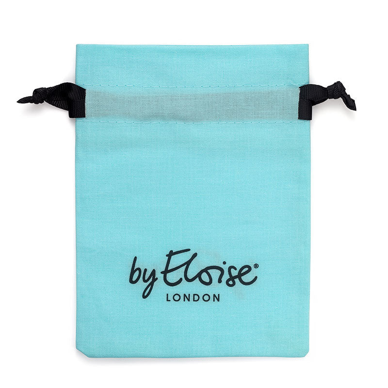 Cotton Gift Bag Turquoise
