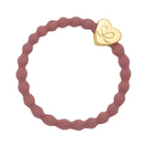 gold heart champagne pink